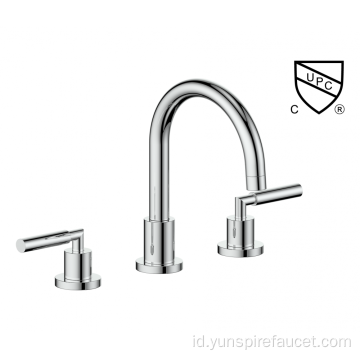 Faucet Basin Mount Deck Pegangan Ganda